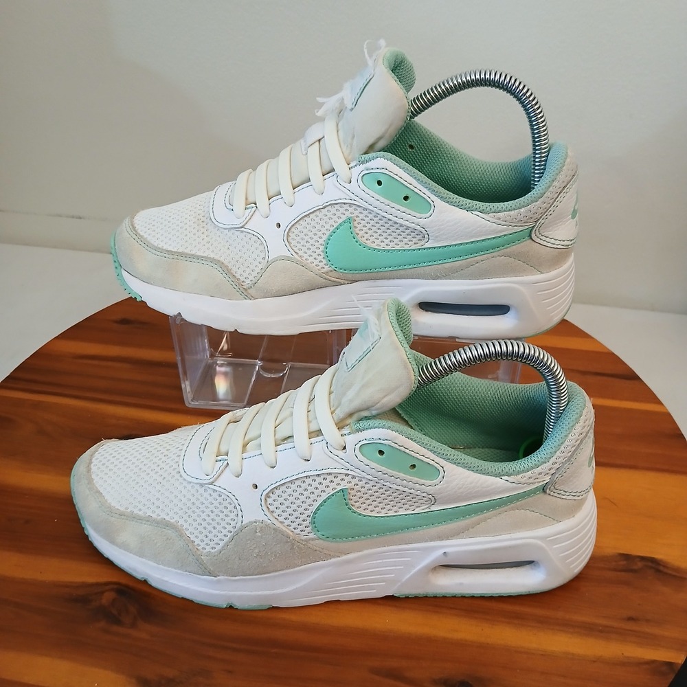 Nike Air Max SC Womens 7.5 White Jade Ice Running Shoes Sneakers FN7163-100